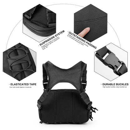 Mardingtop Taktische Brusttasche Molle Chest Rig für Outdoor
