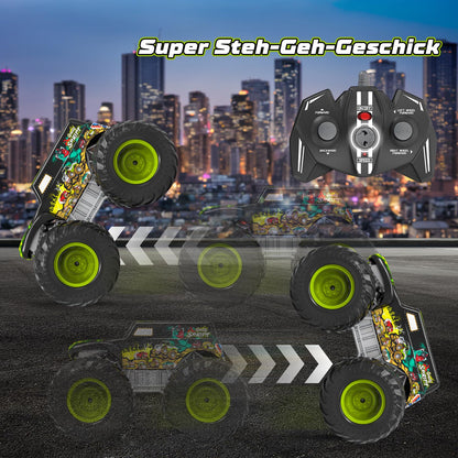 PENGBU RC Monstertruck 1:16, ferngesteuertes Amphibienfahrzeug