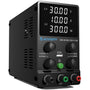 Jesverty SPS-3010N Labornetzteil DC 30V 10A 4-stelliges LED-Display mit Messleitungen