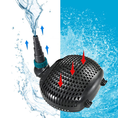AquaForte EC 10.000 Teichpumpe – Filter, Bachlauf & Wasserfall