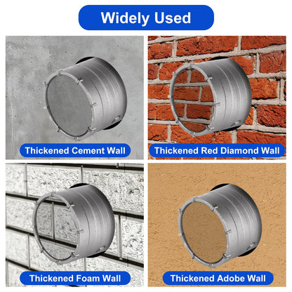 MAXAZTEX Trockenbohrkronen-Set 6-teilig Ø 30–68 mm SDS-plus für Beton