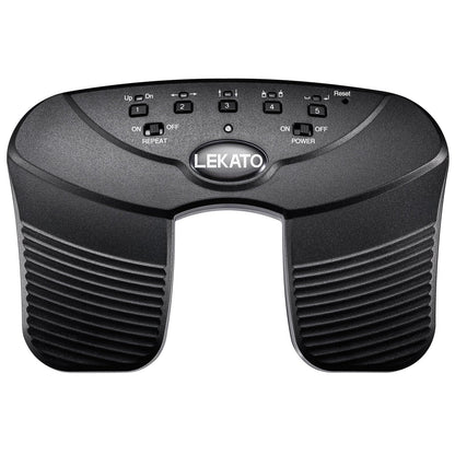 LEKATO Bluetooth Seitenwender-Pedal für Tablet und Smartphone