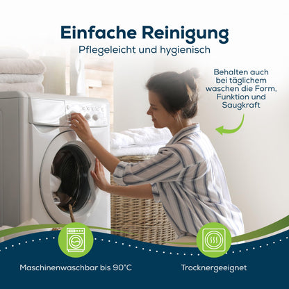 Sensalou Inkontinenz Betteinlage wasserdicht 90x160 cm - 4er Pack
