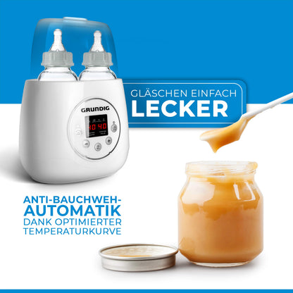 Grundig Flaschenwärmer 3in1 Babykostwärmer mit Sterilisator