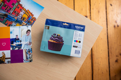 Brother LC123 Original Tintenpatronen Multipack für Drucker