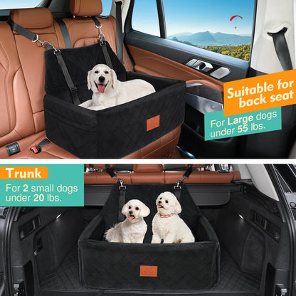 PetCare Hunde Autositz – Rücksitz für mittlere & grosse Hunde