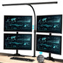 EYOCEAN LED Schreibtischlampe 80CM - Gestensteuerung, Augenschutz. 80cm LED-Leiste für blendfreies Licht am Arbeitsplatz mit Gestensteuerung.