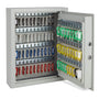 VonHaus Digitaler Schlüsseltresor - Wandmontage, 71 Schlüssel. Rechteckiger, grauer Metallschrank zur sicheren Aufbewahrung von 71 Schlüsseln an der Wand.