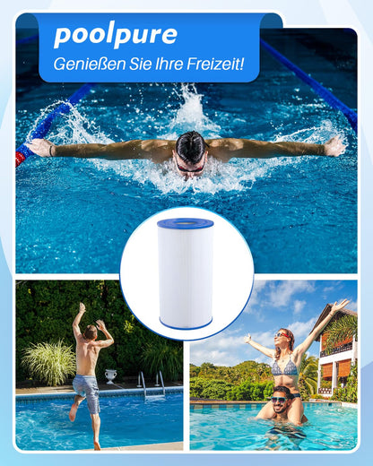 POOLPURE Spa Filter 2er-Pack ersetzt Pleatco PRB35-IN, Unicel C-4335