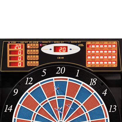 Karella CB-90 Dartautomat, elektronische Dartscheibe im Cabinet