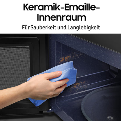 Samsung MS23DG4504AGE1 Solo-Mikrowelle – 23l Schwarz Edelstahl