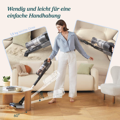 Levoit LVAC-200 MAX Akku-Staubsauger kabellos mit HEPA-Filter