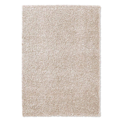 Taracarpet Venezia Shaggy Hochflor Teppich - Creme 160x230 cm