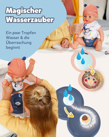 BABY Born Emma Babypuppe 43 cm, Dschungel-Style, 10 Funktionen