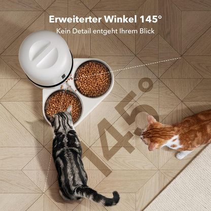 PETLIBRO 5L Futterautomat mit 1080P Kamera, 5G WiFi & 2 Näpfen