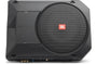 JBL BassPro SL2 Aktiv Subwoofer Car Hifi Untersitz Schwarz. Flacher, schwarzer Aktiv-Subwoofer für tiefe Frequenzen im Auto, Untersitz-Einbau.