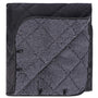 REDCAMP Campingdecke mit Sherpa-Futter, winddicht, 200 x 200 cm, schwarz
