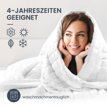 müüd® Gewichtsdecke Therapie & Schlaf 7kg - 135x200 cm