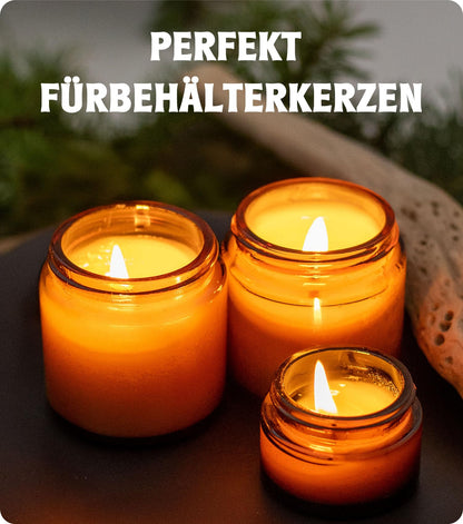 BOYUJK Sojawachs für Kerzen 5 kg, 100% natürliches Kerzenwachs