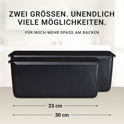BREADLYST Brotbackform mit Deckel, Kastenform aus Kohlenstoffstahl