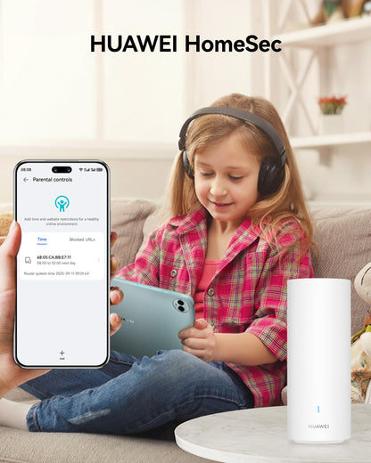 HUAWEI WiFi Mesh 3+ WLAN Router AX3000 Dual-Band 3er-Pack weiss