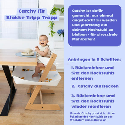 Catchy Auffangschale Food Catcher für Stokke Tripp Trapp Hochstuhl