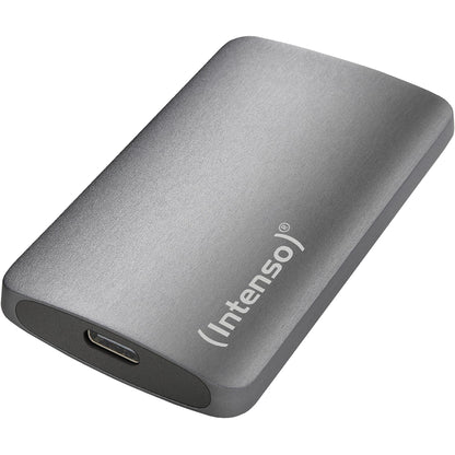 Intenso TX800 Portable Externe SSD 1TB – USB 3.2 Gen 2x2. Kompakte, schwarze SSD zur schnellen Datenspeicherung und Übertragung.