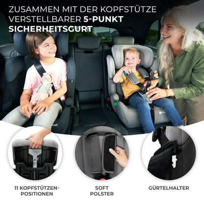 kk Kinderkraft COMFORT UP I-SIZE Autositz 76-150 cm - Grün
