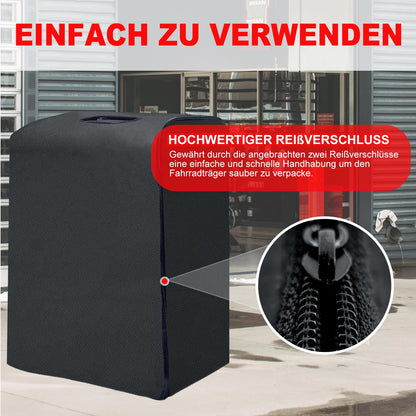 FEIJAZUM Fahrradträgertasche für Thule Easyfold XT 931/933, Schwarz