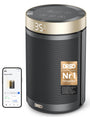 Dreo Atom 316 Heizlüfter, 1500 W Keramik mit Thermostat, Gold – tragbares Design mit Tragegriff