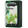 VIVOSUN Growzelt 90x50x160 cm mit Mylar und Sichtfenster aus Oxford-Gewebe