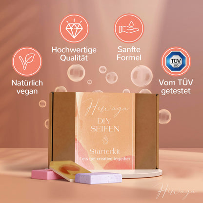 Hiwaga DIY Seifenset für Erwachsene – Seife selber machen Starterkit