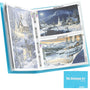 ARTDOT 5D Diamond Painting Bilder Album Aufbewahrung – A1. Rechteckiges Album zur geordneten Archivierung von Diamond Painting Leinwänden.