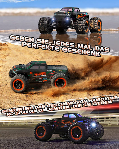 HAIBOXING RC Monster Truck 1:16, wasserdicht, 4WD, 36 km/h