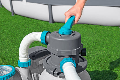 Bestway Sandfilterpumpe 6056 l/h für Pools bis 42.300 l