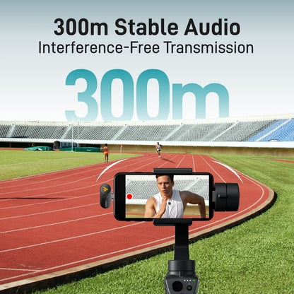 MAONO Wave T5 Wireless Lavalier Mikrofon USB-C mit Noise Cancellation
