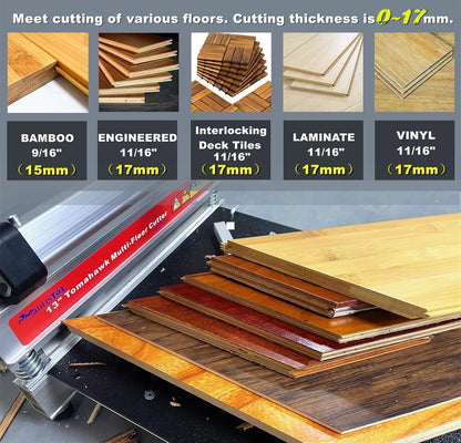 MantisTol Laminatschneider 330mm Pro TC-330 für Vinyl und Parkett