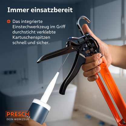 Presch Kartuschenpresse 26:1 Übersetzung für Kartuschen bis 310 ml