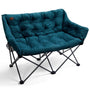 EVER ADVANCED Campingsofa Faltbar 2-Sitzer XXL - Grün. Großes, grünes, faltbares 2-Sitzer Sofa. Komfortable Sitzgelegenheit für zwei Personen im Outdoor-Bereich.