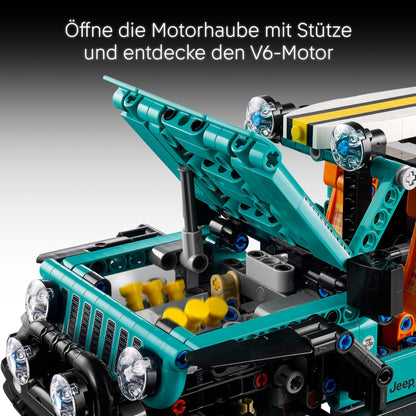 LEGO Technic Jeep Wrangler Rubicon Geländewagen Bauset 42227