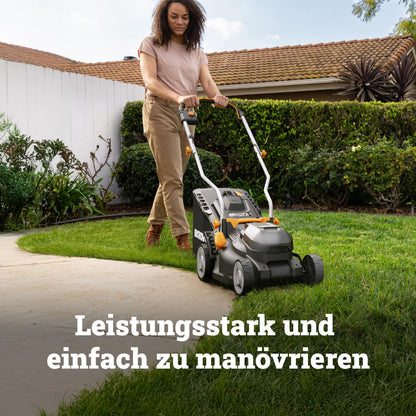 WORX WG733E Akku-Rasenmäher 20V Brushless, 33 cm, inkl. 4Ah Akku
