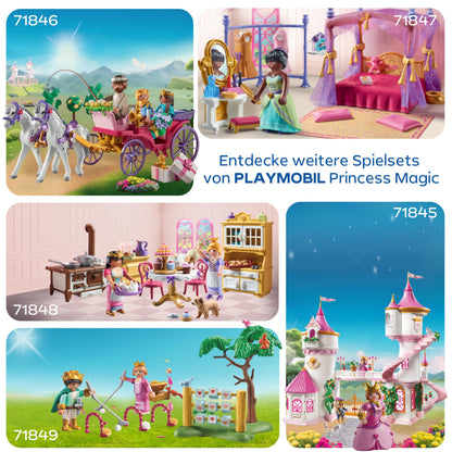 PLAYMOBIL Princess Magic Prinzessinnenschloss mit Königspaar - 71845