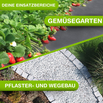 LILENO HOME Unkrautvlies Gartenvlies 100 m², 50 g/m², 1 x 100 m