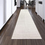Teppich-Traum Designer Läufer 3D Bogen Muster Creme - 80x300cm. Cremefarbener Läufer mit 3D Bogen Muster. Schützt Böden und dekoriert Flure.