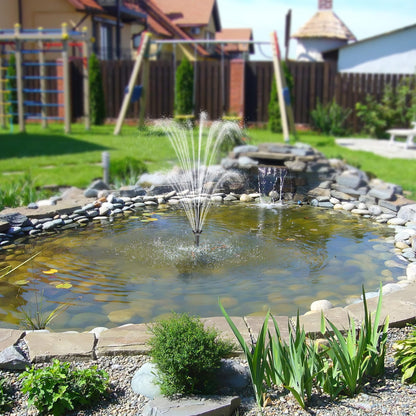 Biling Teichfilter Komplettset mit Pumpe 2500 l/h für Gartenteich