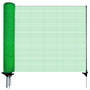 Signstek Mobiler Steckzaun für Garten & Tiere – 90cm, 25m, 15 Pfähle. Grüner, 90cm hoher Netzzaun mit 15 Pfählen zur mobilen Einzäunung von Garten & Tiergehegen.