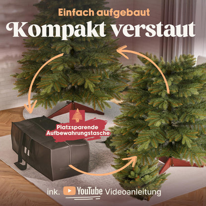 Pure Living Premium Testsieger Weihnachtsbaum künstlich 220cm