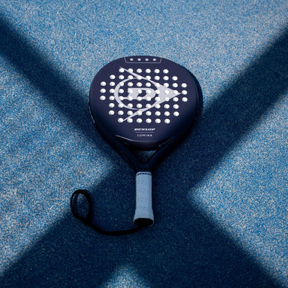Dunlop Lumina Blue Padelschläger mit Graphitrahmen, 365 g