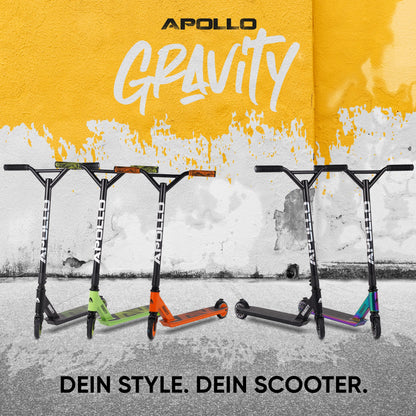 Apollo Gravity Stuntscooter - Trick Roller für Kids & Anfänger