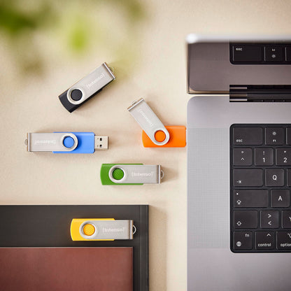 Intenso Basic Line USB-Sticks 8 GB USB 2.0 10er-Pack farbig sortiert